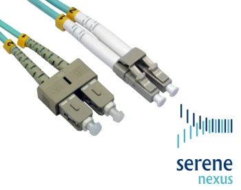 2m Patchcord MM OM3 50/125 LC-SC, 2mm, PVC
