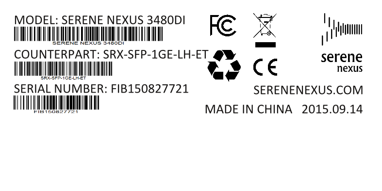 Zamiennik modułu / wkładki SFP Juniper SRX-SFP-1GE-LH