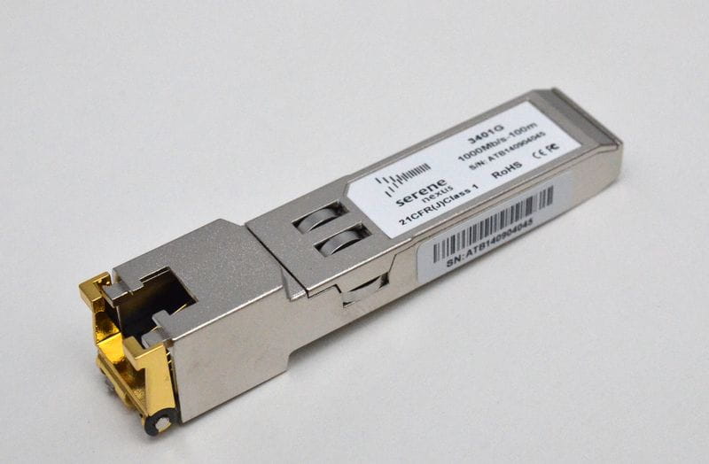 Zamiennik modułu / wkładki SFP RJ45 Juniper SRX-SFP-1GE-T-ET