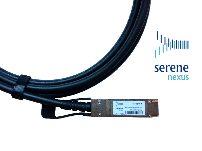 Zamiennik Extreme Networks 10313 40GBase-T 3m QSFP+