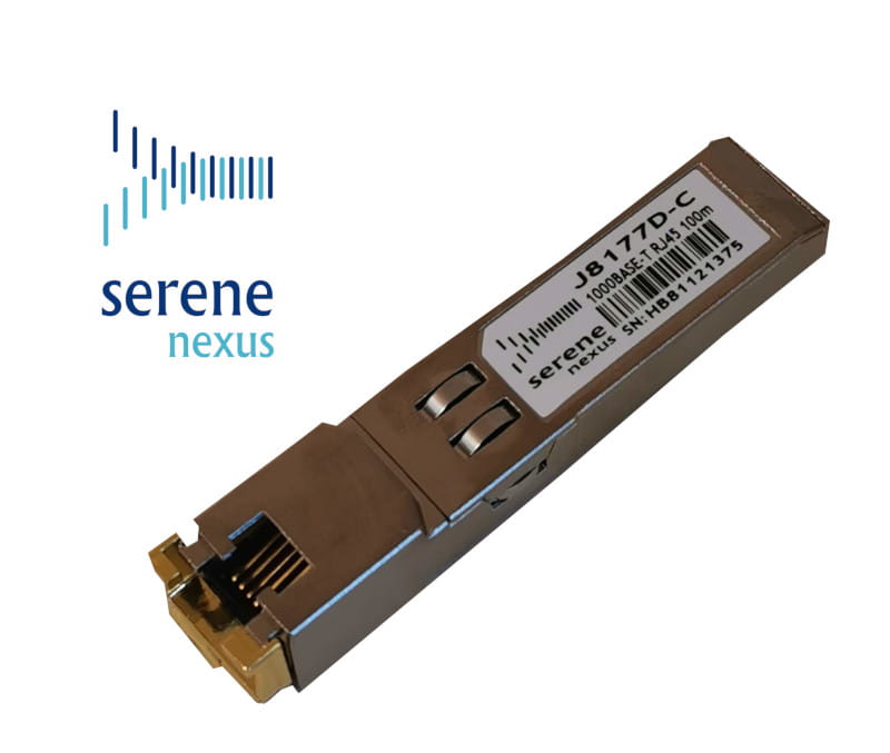 Zamiennik modułu/wkładki SFP RJ45 HPE / Aruba J8177D