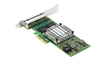 LR-LINK LREC9714HT PCIe x4 Quad Port Copper 10/100/1000Mbps Server Adapter