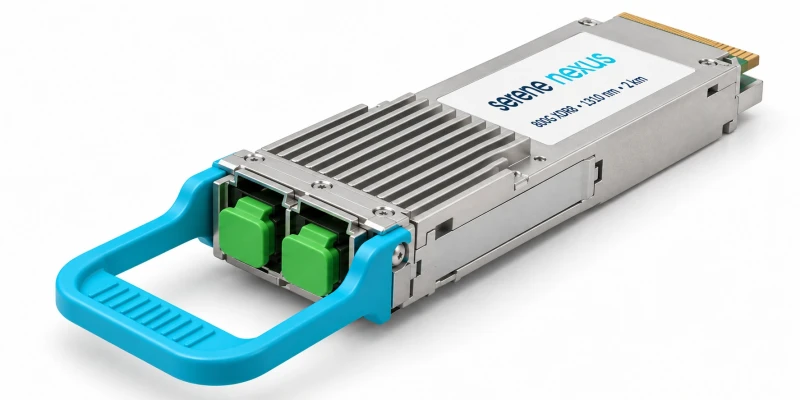 Serene Nexus 800G XDR8 OSFP – porty MPO-12/APC