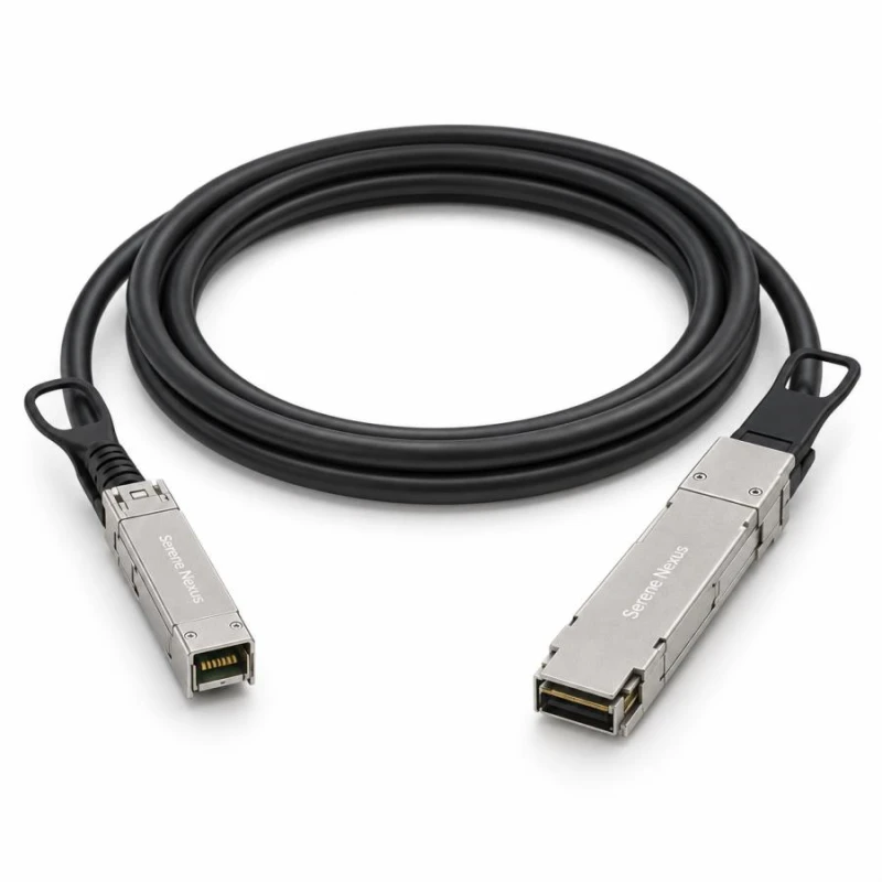 Serene Nexus SFP-DD–QSFP56 100G DAC