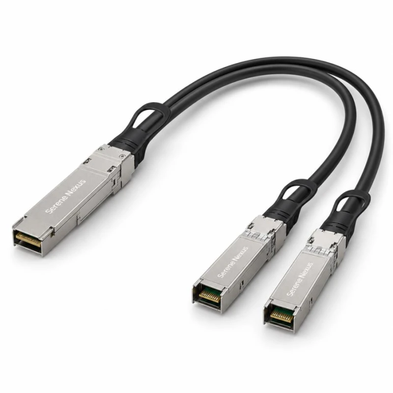 Serene Nexus SFP-DD–2×SFP56 100G DAC