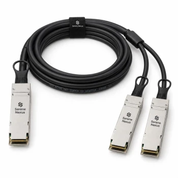 Serene Nexus Aktywny kabel DAC breakout 100G QSFP28 → 2×QSFP28 50G 5 m
