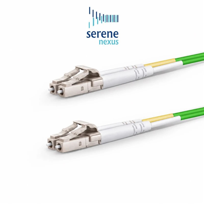 Patchcord OM5 LC-LC duplex Serene Nexus — złącza LC/UPC