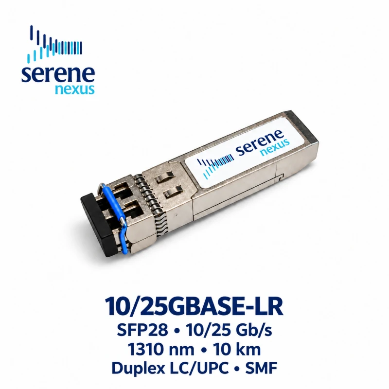 Moduł Serene Nexus SFP28 10/25GBASE-LR 1310 nm 10 km duplex LC/UPC