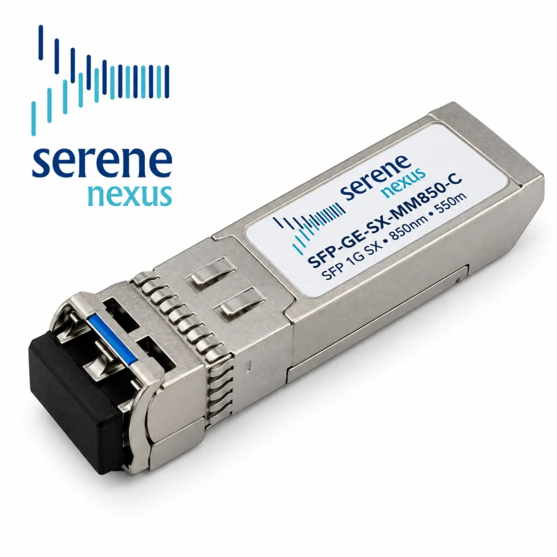 Serene Nexus SFP-GE-SX-MM850-C — wizualizacja produktowa
