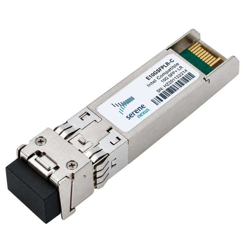 Serene Nexus E10GSFPLR-C – zamiennik Intel SFP+ 10G LR, LC duplex