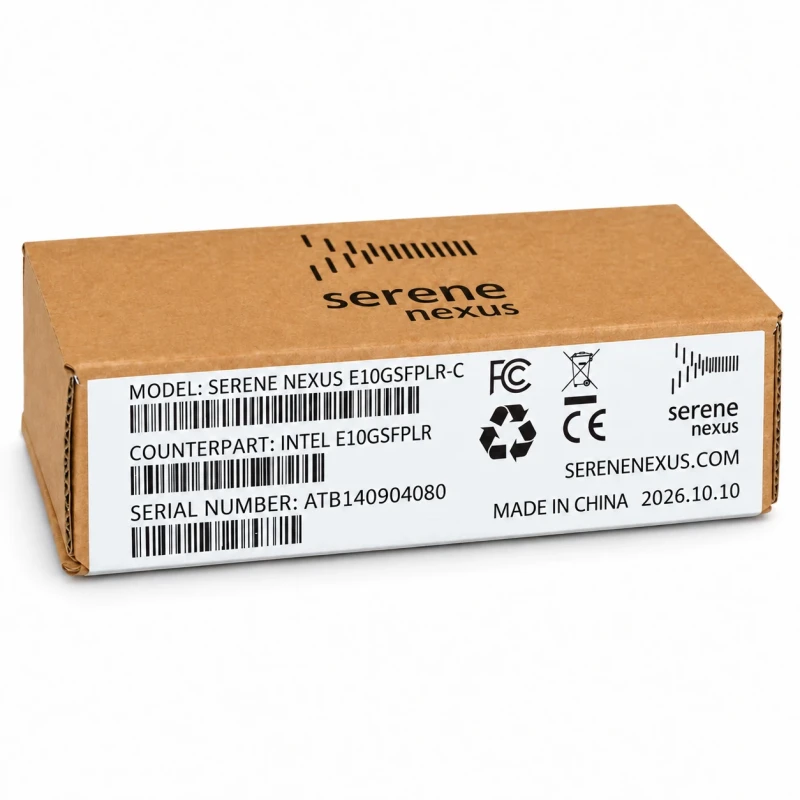 Pudełko Serene Nexus E10GSFPLR-C – odpowiednik Intel E10GSFPLR