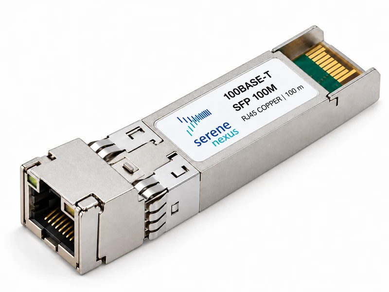 Serene Nexus 100BASE-T – SFP 100 Mb/s, RJ45, 100 m