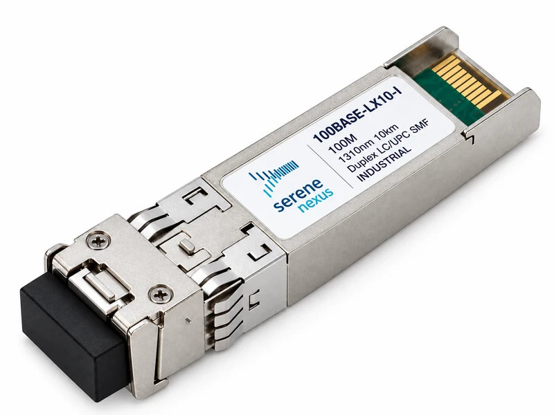 Serene Nexus 100BASE-LX10-I – SFP 100 Mb/s, 1310 nm, 10 km, LC duplex, industrialny