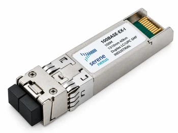 Serene Nexus 100BASE-EX-I – SFP 100 Mb/s, 1310 nm, 40 km, LC duplex, industrialny