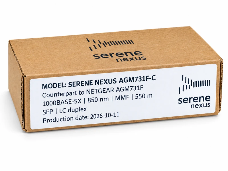 Opakowanie Serene Nexus AGM731F-C – zamiennik NETGEAR AGM731F