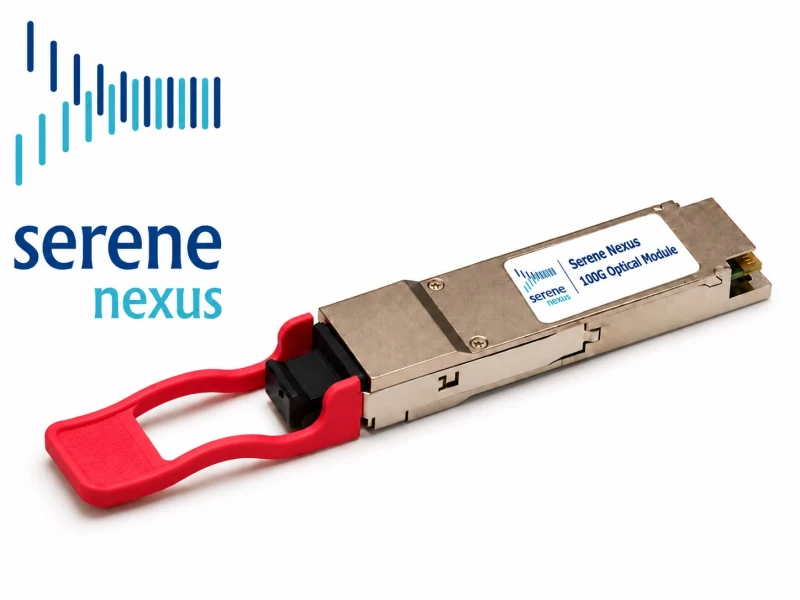 Moduł optyczny Serene Nexus 100G / 112G OTU4 QSFP28 ER4 / OTU4 40 km duplex LC/UPC – zdjęcie poglądowe