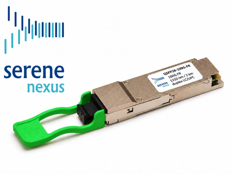 Moduł optyczny Serene Nexus 100GBASE-FR QSFP28, 2 km, duplex LC/UPC