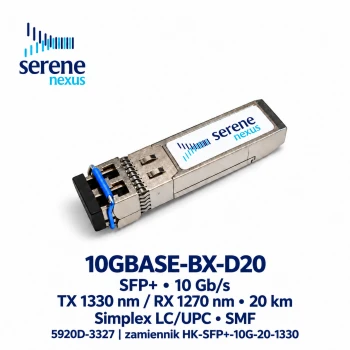 Zamiennik Hikvision HK-SFP+-10G-20-1330 – Serene Nexus 5920D-3327