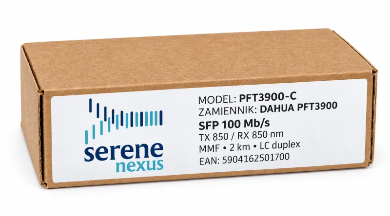 Serene Nexus PFT3900-C – opakowanie zamiennika Dahua PFT3900