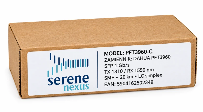 Serene Nexus PFT3960-C – opakowanie zamiennika Dahua PFT3960