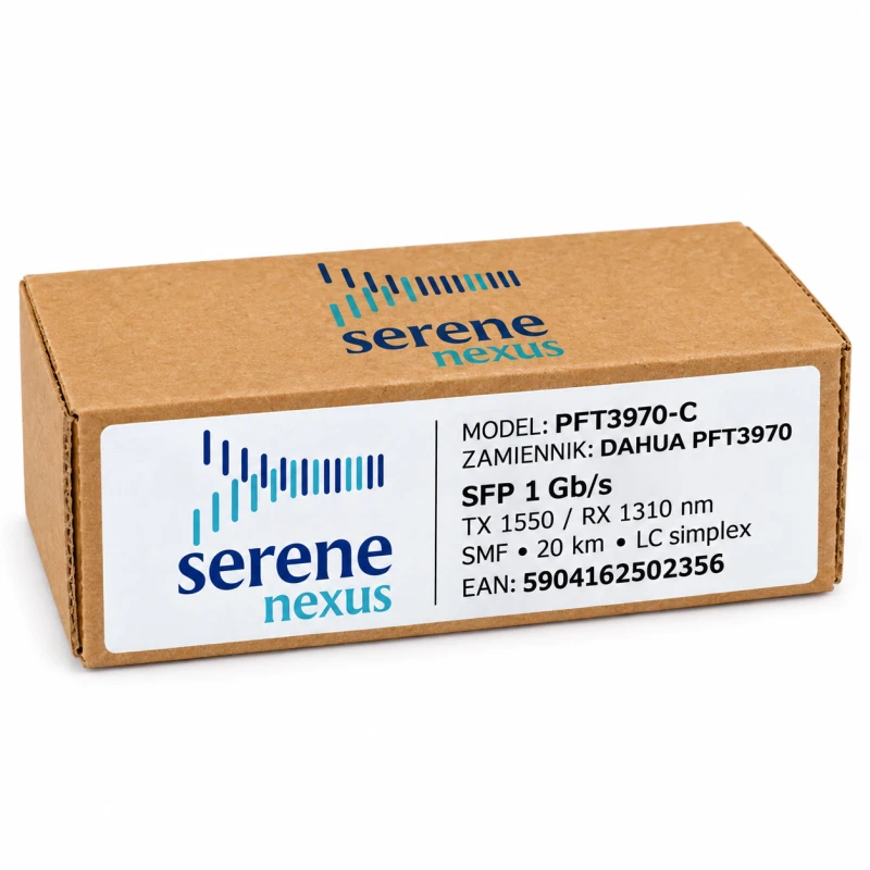 Serene Nexus PFT3970-C – opakowanie zamiennika Dahua PFT3970