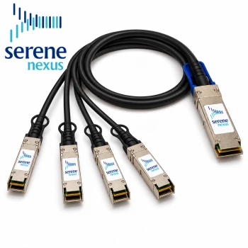 Zamiennik D-Link DEM-CB100Q28-4S28 – Serene Nexus, QSFP28 – 4×SFP28, 100 Gb/s → 4×25 Gb/s, 1 m