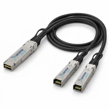 Serene Nexus Pasywny kabel miedziany breakout DAC 100G SFP-DD–2×SFP56 0,5 m