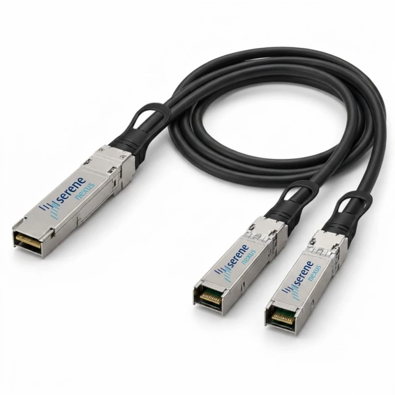 Serene Nexus SFP-DD–2×SFP56 100G DAC
