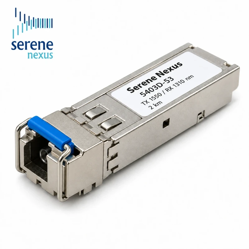 Serene Nexus – zamiennik TP-Link TL-SM321A-2, SFP 1 Gb/s, 2 km