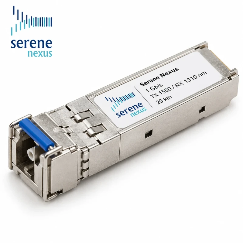 Serene Nexus – zamiennik TP-Link ISM321A-20, SFP 1 Gb/s, 20 km