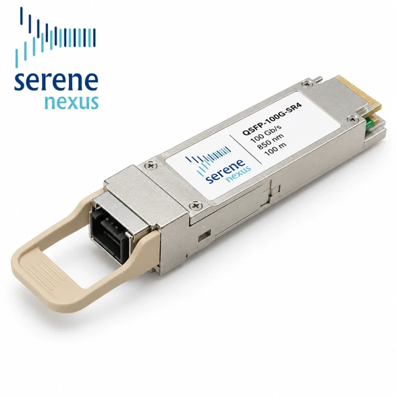 Serene Nexus – zamiennik TP-Link SM9110-SR4, QSFP28 100 Gb/s, 100 m