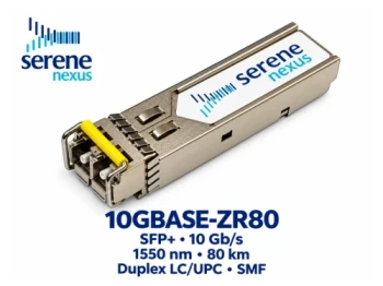 Zamiennik Planet MTB-LR80 – SFP+ 10G 80 km Serene Nexus