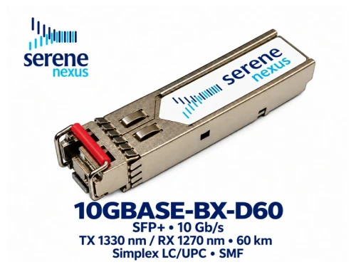 Zamiennik Planet MTB-LB60 – SFP+ 10G 60 km Serene Nexus – 5960D-3327
