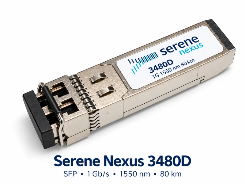 Zamiennik Planet MGB-L80 – SFP 1G 80 km Serene Nexus