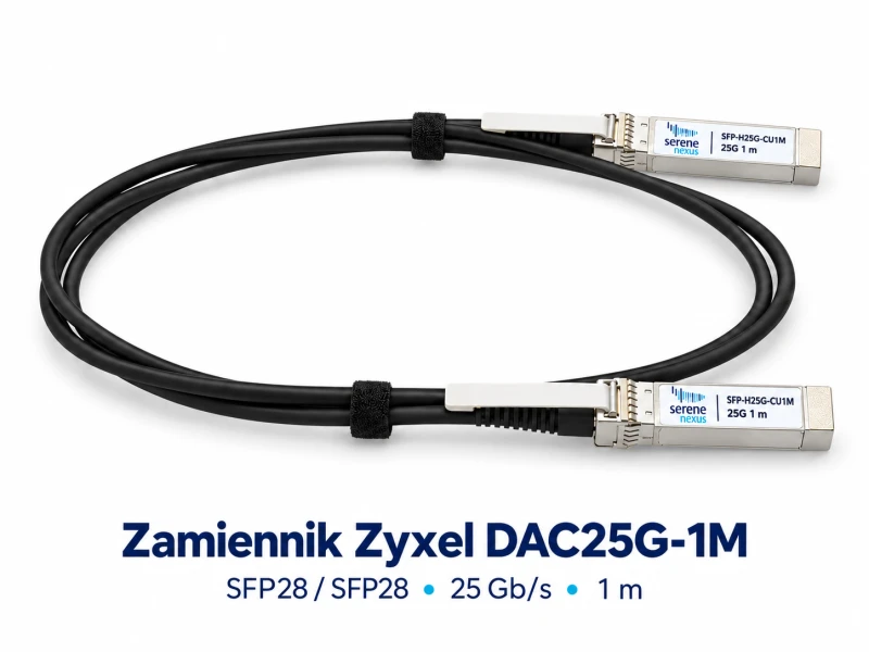 Zamiennik Zyxel DAC25G-1M Serene Nexus SFP-H25G-CU1M, SFP28 25G, 1 m