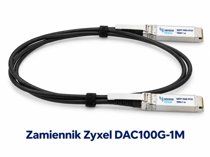 Zamiennik Zyxel DAC100G-1M Serene Nexus QSFP-100G-PC01, QSFP28 100G, 1 m