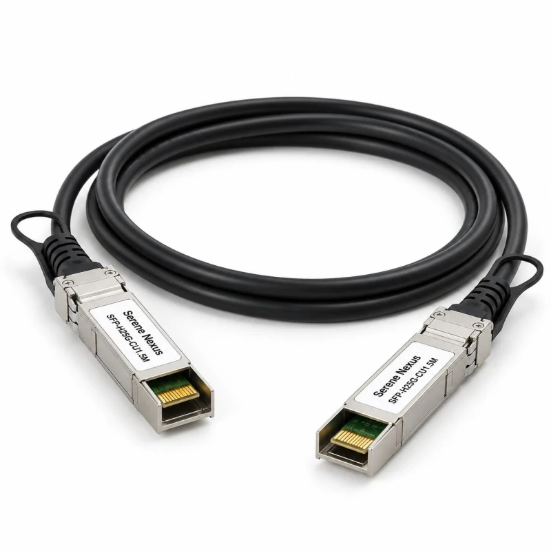 Zamiennik Cisco SFP-H25G-CU1.5M – Serene Nexus DAC pasywny 1.5 m