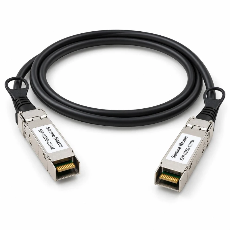 Zamiennik Cisco SFP-H25G-CU1M – Serene Nexus DAC pasywny 1 m