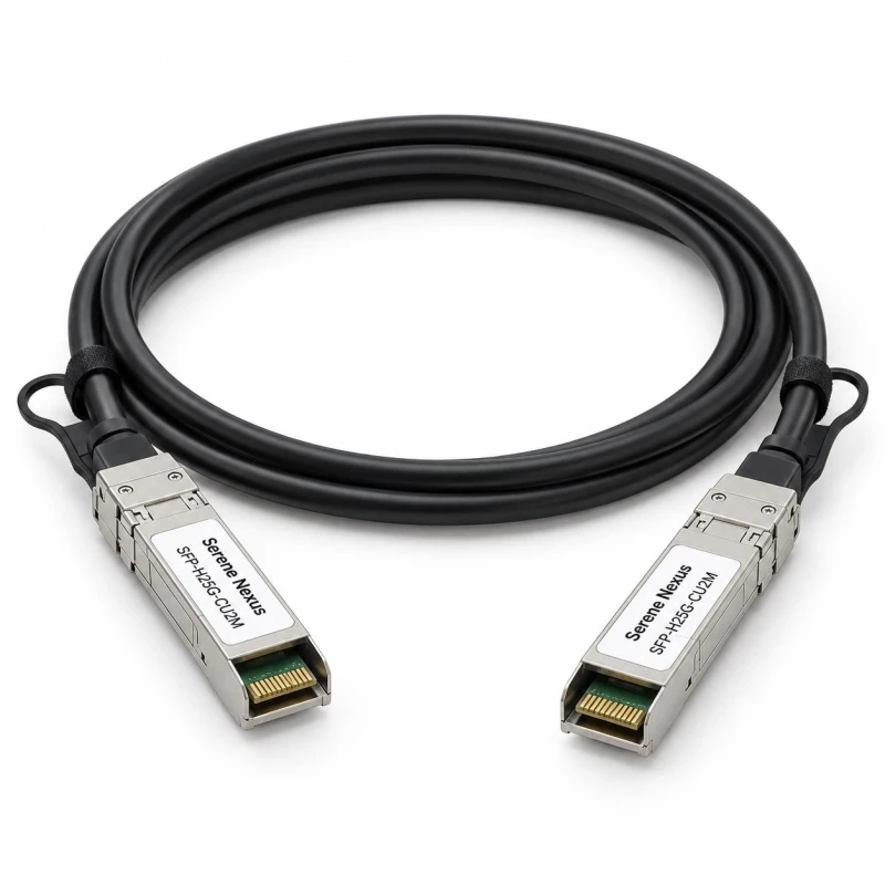 Zamiennik Cisco SFP-H25G-CU2M – Serene Nexus DAC pasywny 2 m