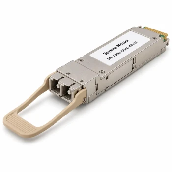 Zamiennik Cisco QSFP-100G-ER4L-S – Serene Nexus QSFP28 100GBASE-ER4L