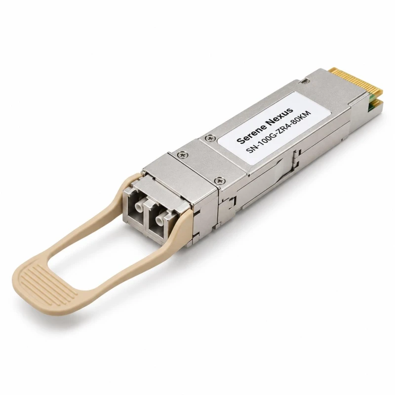 Zamiennik Cisco QSFP-100G-ZR4-S – Serene Nexus QSFP28 100GBASE-ZR4