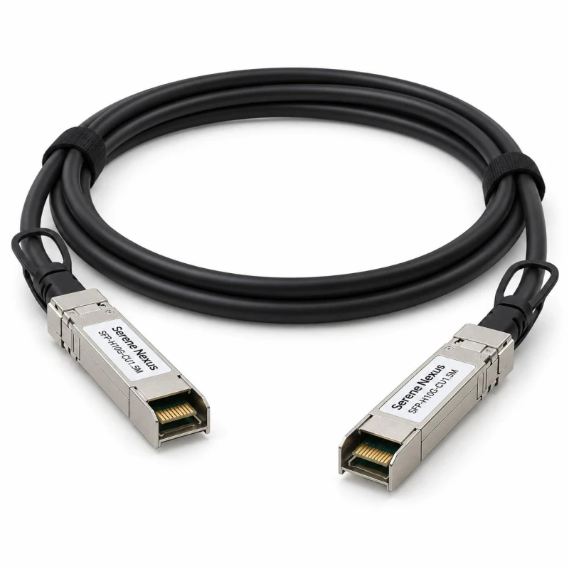 Zamiennik Cisco SFP-H10GB-CU1-5M – Serene Nexus DAC pasywny 1.5 m