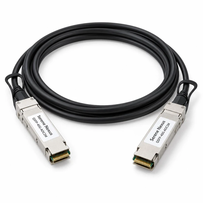Zamiennik Cisco QSFP-H40G-AOC2M – Serene Nexus AOC 2 m