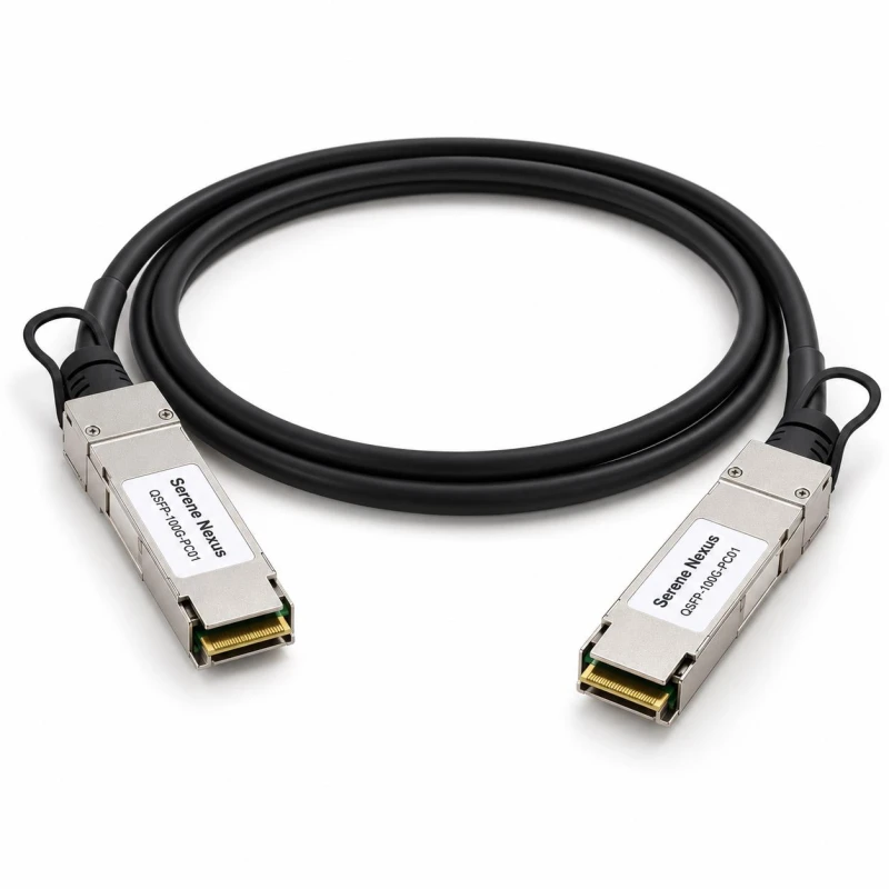 Zamiennik Cisco QSFP-100G-CU1M – Serene Nexus DAC pasywny 1 m