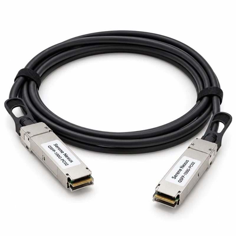 Zamiennik Cisco QSFP-100G-CU2M – Serene Nexus DAC pasywny 2 m