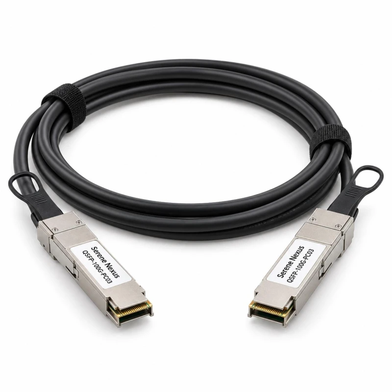 Zamiennik Cisco QSFP-100G-CU3M – Serene Nexus DAC pasywny 3 m