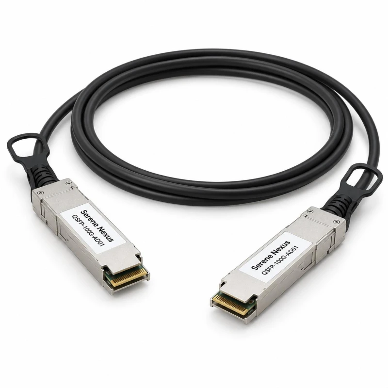 Zamiennik Cisco QSFP-100G-AOC1M – Serene Nexus AOC 1 m