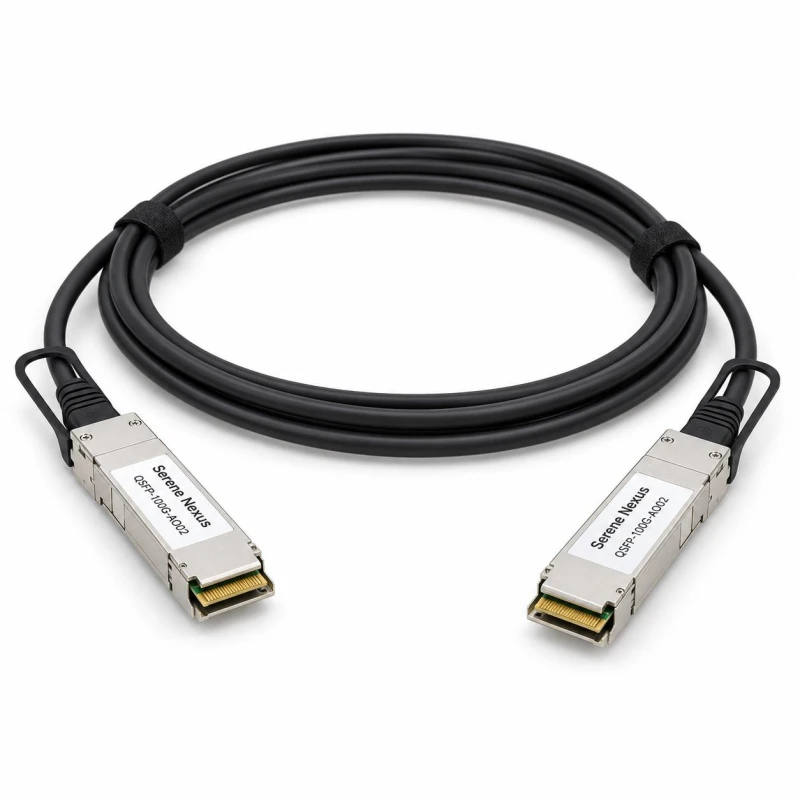 Zamiennik Cisco QSFP-100G-AOC2M – Serene Nexus AOC 2 m