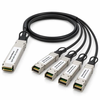 Zamiennik Cisco QSFP-4SFP10-CU0-5 – Serene Nexus DAC pasywny 0.5 m