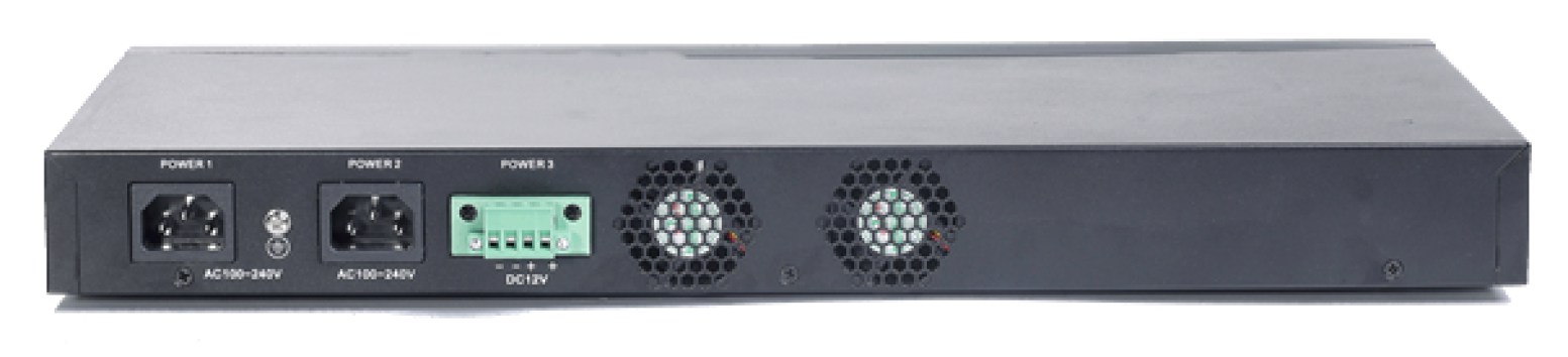 Przełącznik światłowodowy 6000-28FS(M)-BP (potrójne zasilanie)